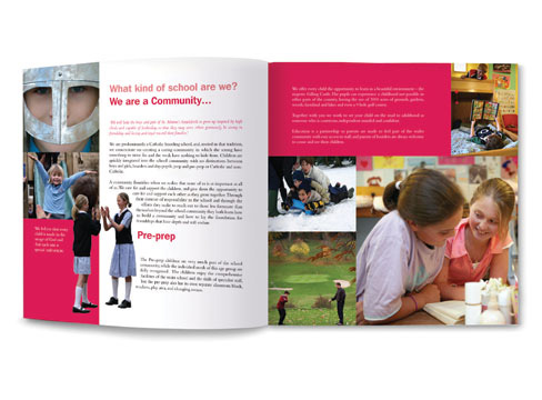Creative Design Advertising on Brochure Design School 1   Pure Creative Marketing Design Agency Leeds
