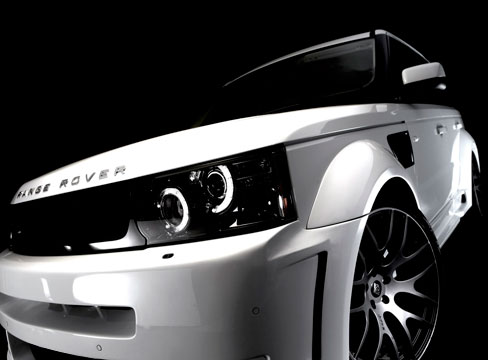 Studio Car Photography Range Rover Onyx