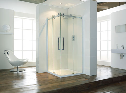 studio bathroom photography commercial shower roomset