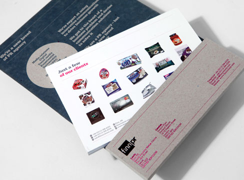 folder design brochure wallet recycled board craft pure leeds foil blocked credentials
