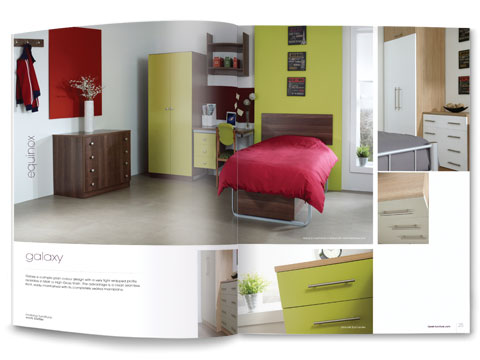 furniture brochure catalogue design production studio room set photography pure leeds