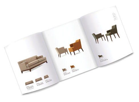 furniture brochure design Pure chair sofa photography commercial catalogue studio photoshoot