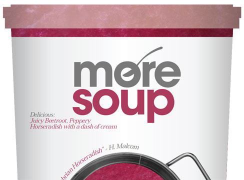 packaging design soup food commercial pure creative marketing leeds agency design award