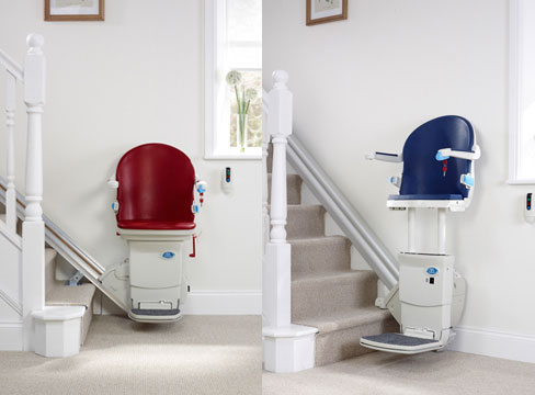 studio roomset photography commercial pure stairlift room set design build