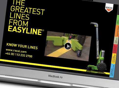 website design interactive flash video rocol pure leeds digital media